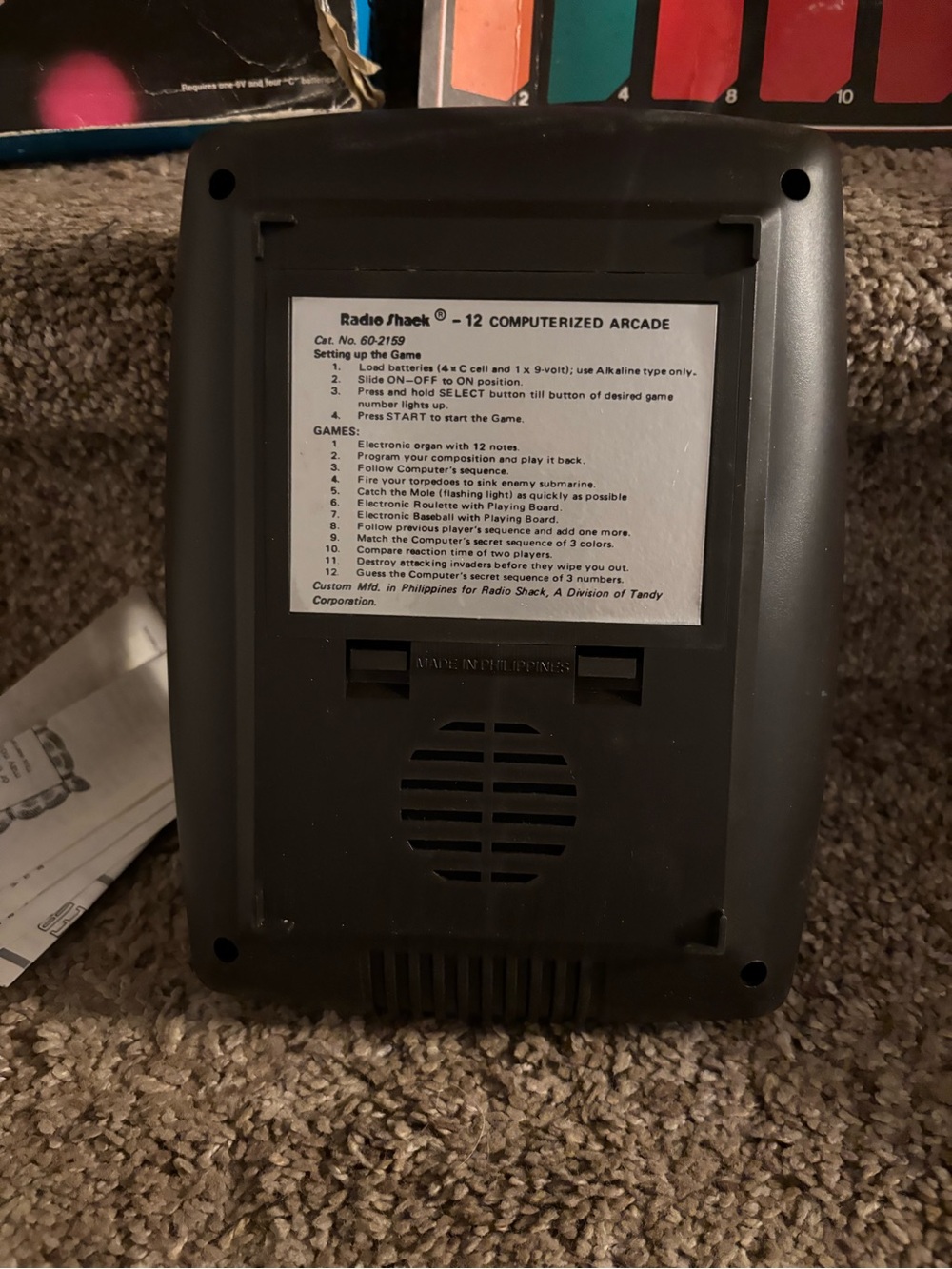 Computerized Arcade Handheld Game - Multicolor - Picture 6 of 6